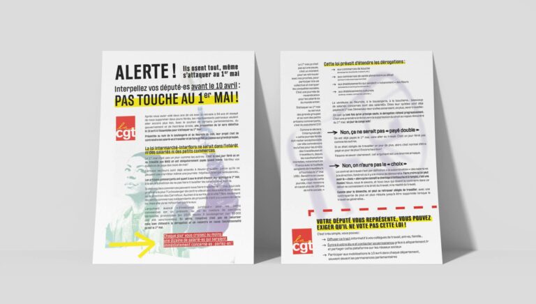 Alerte ! Ils osent tout, même s’attaquer au 1er mai !